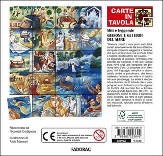 Giasone e gli eroi del mare - Nicoletta Codignola, Alida Massari - Libro Fatatrac 2015, Carte in tavola | Libraccio.it