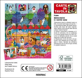 Biancaneve e i sette nani - Sophie Fatus - Libro Fatatrac 2015, Carte in tavola | Libraccio.it