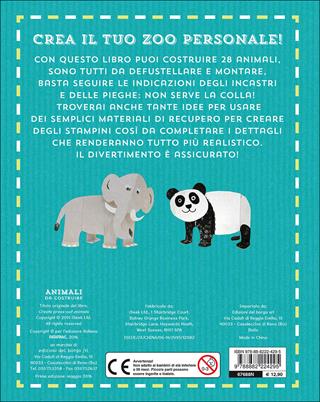 Animali da costruire. Ediz. illustrata  - Libro Fatatrac 2016, Impara con me | Libraccio.it