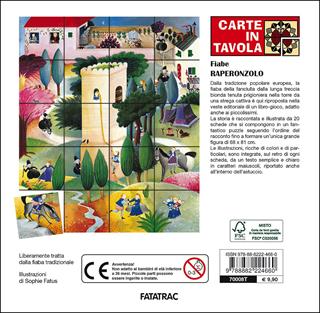 Raperonzolo. Ediz. a colori  - Libro Fatatrac 2017, Carte in tavola | Libraccio.it