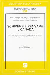 Scrivere e pensare il Canada