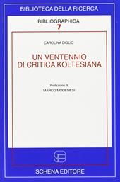 Un ventennio di critica koltesiana. Ediz. italiana e francese