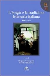 L' incipit e la tradizione letteraria italiana. Ottocento. Vol. 3