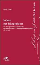 In lotta per Schopenhauer