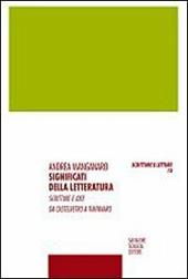 Significati della letteratura. Scritture e idee da Castelvetro a Timpanaro