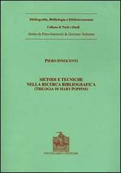 Metodi e tecniche della ricerca bibliografica