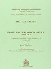 Viaggio nelle biblioteche tedesche (1956-1963)