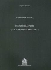 Syntaxis plantaria. Studi di prosa dell'età barocca