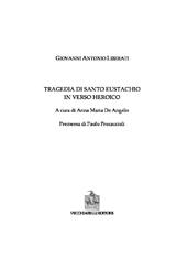 La tragedia di Santo Eustachio in verso heroico