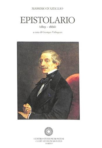 Epistolario (1819-1866). Vol. 8: 4 novembre 1852-29 dicembre 1856 - Massimo D'Azeglio - Libro Centro Studi Piemontesi 2013, Epistolario | Libraccio.it