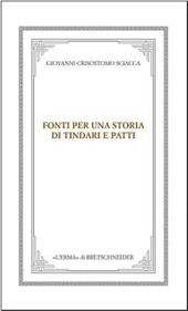 Fonti per una storia di Tindari e Patti. Dal mito ai corsari