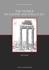 The temple of Castor and Pollux. Vol. 2: The finds.