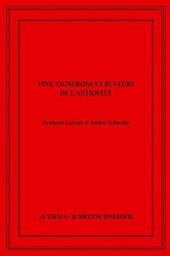 Vins vignerons et buveurs de l'antiquitè