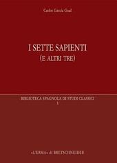 I sette sapienti (e altri tre)