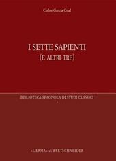 I sette sapienti (e altri tre)