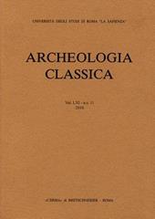 Archeologia classica (2010). Vol. 61