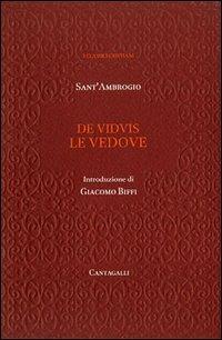 De viduis-Delle vedove - Ambrogio (sant') - Libro Cantagalli 2002, Classici cristiani. Nuova serie | Libraccio.it