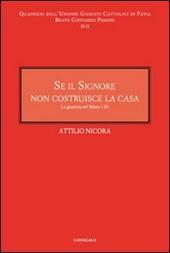 Se il signore non costruisce la casa. La giustizia nel salmo 126