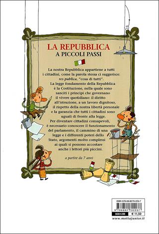 La Repubblica a piccoli passi - Fausto Vitaliano - Libro Motta Junior 2010, A piccoli passi | Libraccio.it