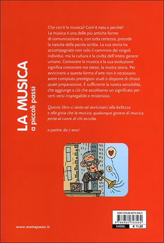 La musica a piccoli passi - Fausto Vitaliano - Libro Motta Junior 2011, A piccoli passi | Libraccio.it
