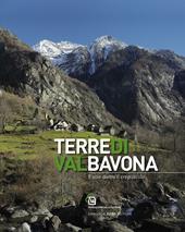 Terre di Val Bavona. Il sole dietro il crepuscolo