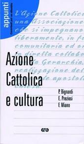 Azione Cattolica e cultura