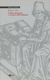 Critica del testo e tecnica dell'edizione