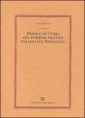 Profilo di storia del pensiero politico italiano del Novecento