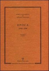 Scritti giornalistici. Vol. 3: Epoca 1950-1958.