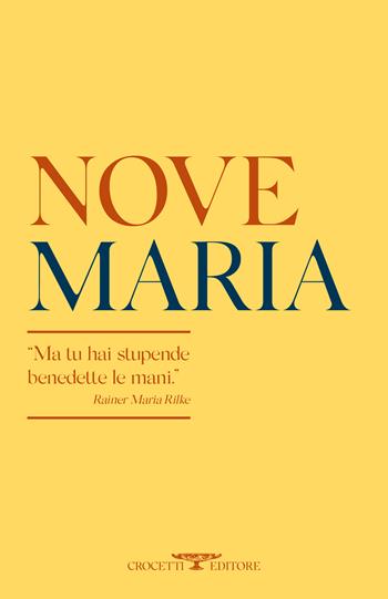 Maria - Aldo Nove - Libro Crocetti 2026, Poesia | Libraccio.it