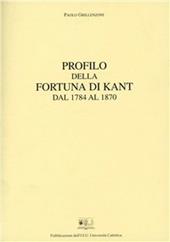 Profilo della fortuna di Kant dal 1784 al 1870