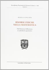 Risorse fisiche nella matematica. Dal finitismo hilbertiano ai calcolatori quantistici