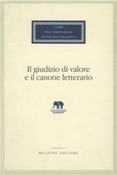 Il giudizio di valore e il canone letterario