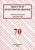 Saggi e studi di letteratura francese