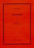 Memorie. Vol. 1 - Mario Pieri - Libro Bulzoni 2003 | Libraccio.it