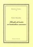 Filosofia del sentire nel naturalismo americano - Paolo Marolda - Libro Bulzoni 2003, Estetica e critica | Libraccio.it