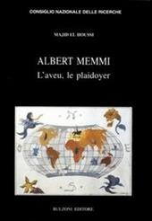 Albert Memmi. L'aveu le playdoyer