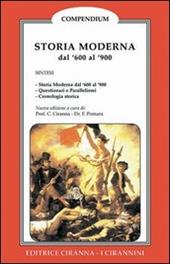 Storia moderna. Dal 1600 al 1900