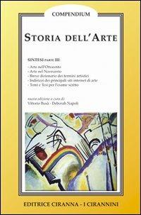 Storia dell'arte. Vol. 3  - Libro Ciranna Editrice | Libraccio.it
