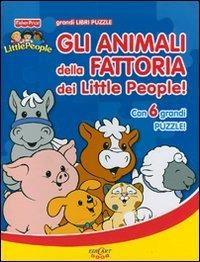 Gli animali della fattoria dei Little People. Libro-puzzle  - Libro Crealibri 2007 | Libraccio.it