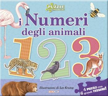 I numeri degli animali. Libro puzzle. Ediz. illustrata  - Libro Crealibri 2013, Puzzle per conoscere | Libraccio.it