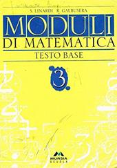 Moduli di matematica. Complementi. Vol. 3