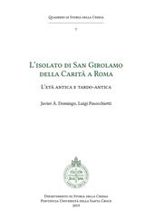 L' isolato di San Girolamo della Carità a Roma. L'età antica e tardo antica