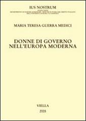 Donne di governo nell'Europa moderna
