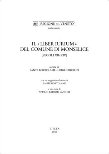 Il «Liber iurium» del comune di Monselice (secoli XII-XIV)  - Libro Viella 2005, Fonti per storia della terraferma veneta | Libraccio.it