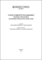 I documenti di Liazaro notaio vescovile di Feltre e Belluno (1386-1422)