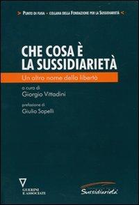 Che cos'è la sussidiarietà. Un altro nome della libertà  - Libro Guerini e Associati 2007, Punto di fuga | Libraccio.it
