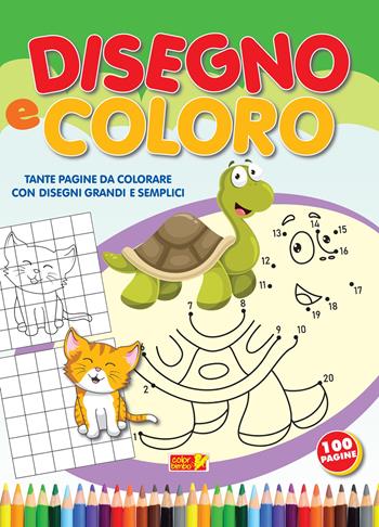 Disegno e coloro. Tante pagine da colorare con disegni grandi e semplici a colori. Ediz. illustrata  - Libro ColorBimbo 2020, Coloriamo | Libraccio.it
