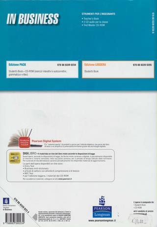 In business. Per le Scuole superiori. Con CD-ROM - Flavia Bentini, Bruce Richardson, Vita Vaugham - Libro Pearson Longman 2009 | Libraccio.it