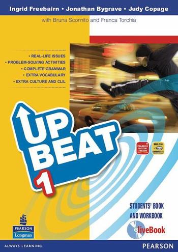 Upbeat. Livebook-Student's book-Workbook-Motivator. Con CD-ROM. Con espansione online. Vol. 1 - Ingrid Freebairn, Jonathan Bygrave, Judy Copage - Libro Pearson Longman 2010 | Libraccio.it
